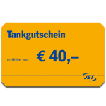 40 Euro JET-Tankgutschein