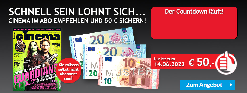 CINEMA - 50 EUR Verrechnungsscheck