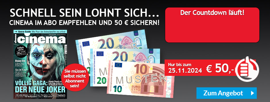 CINEMA - 50 EUR Verrechnungsscheck